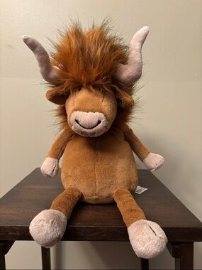 NWT Jellycat Ramone Bull Stuffed Plush Farm Animal ~Authentic